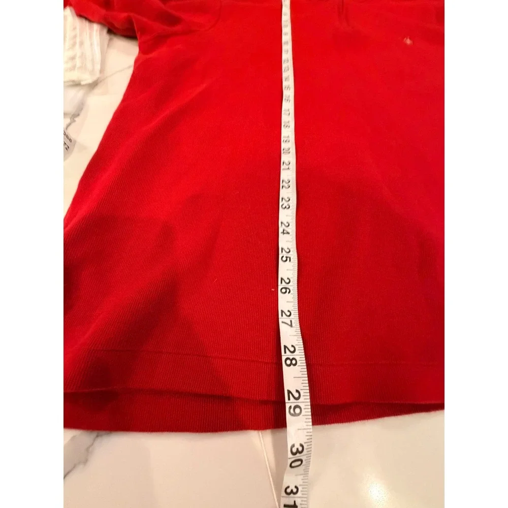 Polo Ralph Lauren Estate Rib Quarter Zip‎ Pullover Red Men's XL